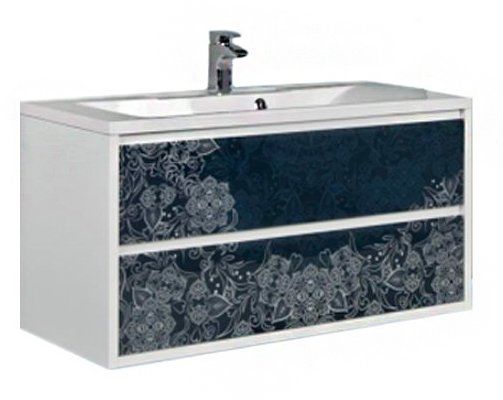 Тумба под раковину Акватон Римини 100 (1A134501RNS10) ажур