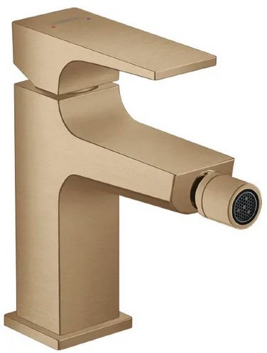 Смеситель Hansgrohe Metropol 32520140 для биде, с донным клапаном Push-Open