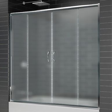 Шторка на ванну RGW Screens SC-61 1700x1500 стекло матовое