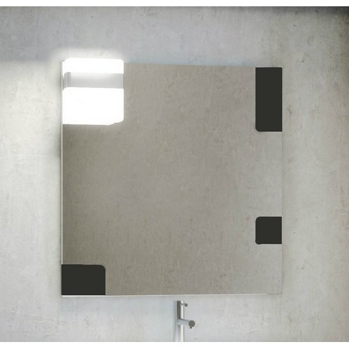 Зеркало Opadiris Санторини 80, цвет серо/белый, Z0000010471 Зеркало Opadiris Санторини 80, цвет серо/белый, Z0000010471