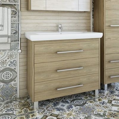 Тумба для комплекта Sanflor Ларго 100 швейцарский вяз