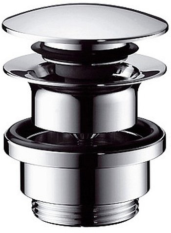 Донный клапан для раковины Hansgrohe 50100000 Push-Open