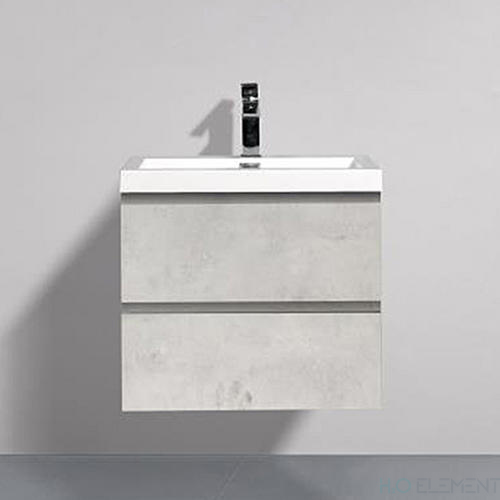 Belbagno База под раковину подвесная с двумя выкатными ящиками, LUCE-600-2C-SO-ST