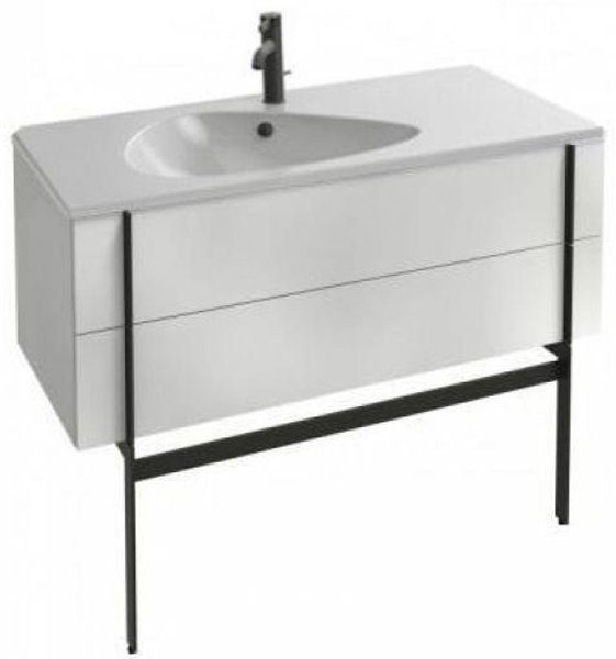 EB3032-N18 NOUVELLE VAGUE Мебель 100 см для раковины 100 см - 2 ящика, белый EB3032-N18 NOUVELLE VAGUE Мебель 100 см для раковины 100 см - 2 ящика, белый