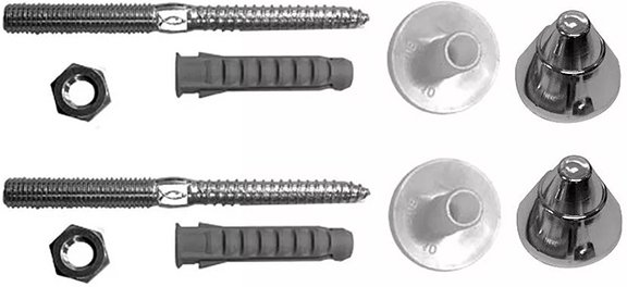 Jika болты для раковин (1 пара) 9034.9.000.000.1