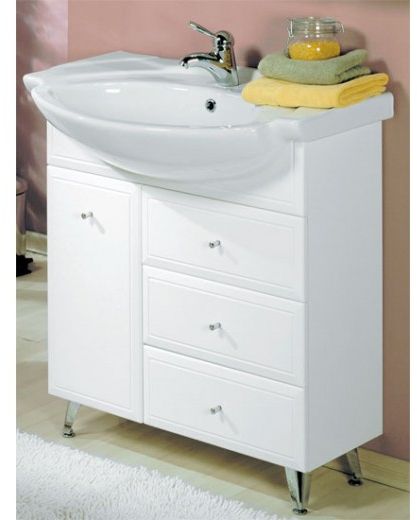 Тумба под раковину Акватон Эмили 1A056401EM010, цвет Белый