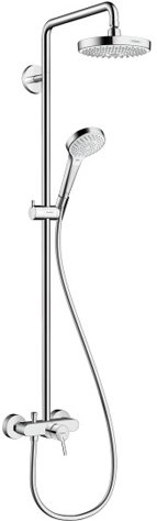 Душевая стойка Hansgrohe Croma Select S 180 2jet 27255400 с однорычажным смесителем