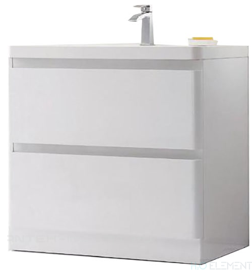 Тумба с раковиной Belbagno ALBANO, ALBANO-1000-2C-PIA-BL+ BB1000/455-LV-MR-ALR (готовый набор)