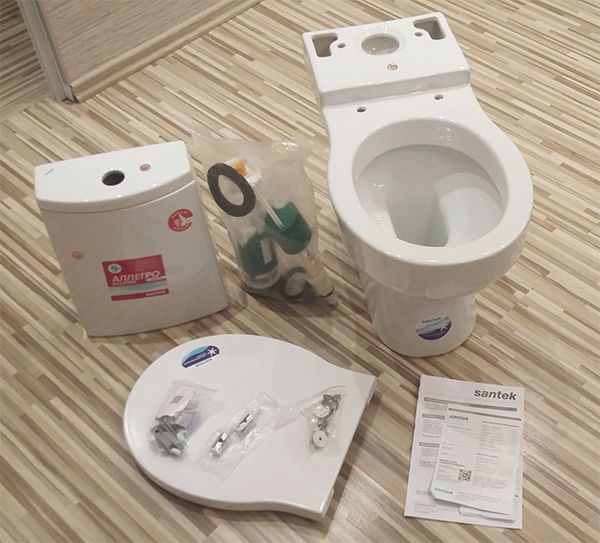 Унитаз-компакт Santek Аллегро