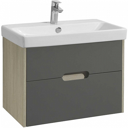 Тумба с раковиной Акватон Оливия 70 1A2543K0OLUG0 дуб ойстер