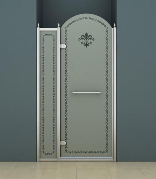 Душевая дверь в нишу Cezares Retro-B-12-120-CP-Br-R