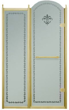 Душевая дверь в нишу Cezares Retro-B-11-100-PP-G-R