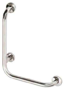 HELP поручень настенный- левый,матовый 680мм