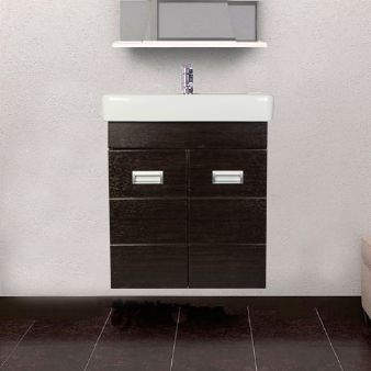 Тумба с раковиной 1 Orange Таис 60 подвесная, венге/махагон