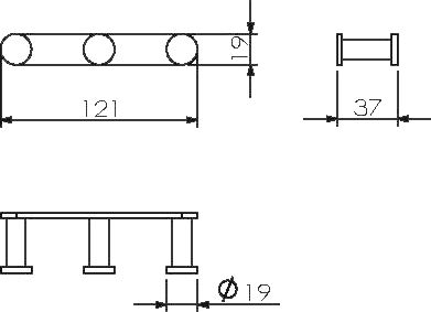 Крючок Langberger 28033A