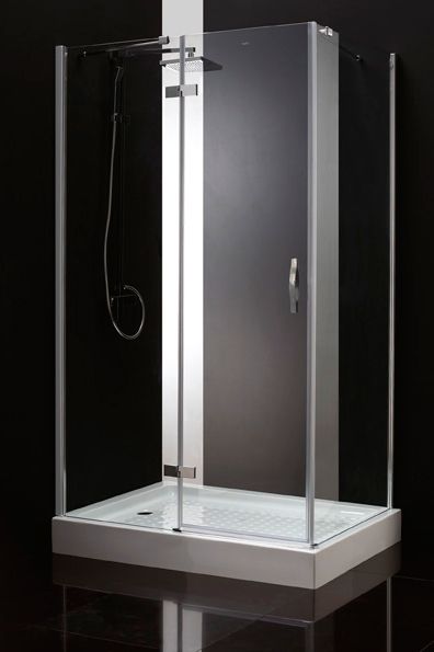 Душевой уголок Cezares Bergamo AH1 120/100 C Cr L