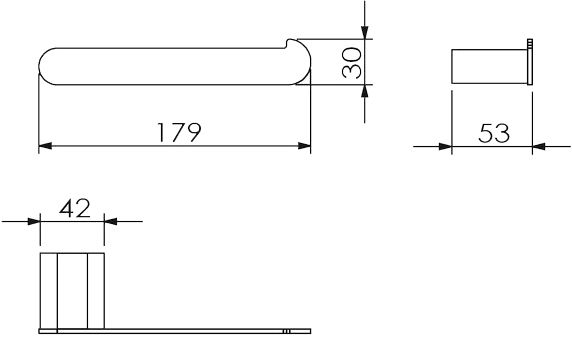 Держатель туалетной бумаги Langberger Lugano 24048A