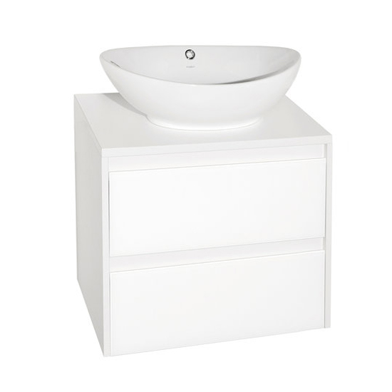 Тумба для комплекта Style Line Монако 60 Plus, осина белая Тумба для комплекта Style Line Монако 60 Plus, осина белая