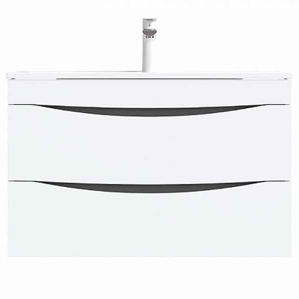 Тумба с раковиной IDDIS Cloud 80 подвесная белая (CLO80W0i95K)