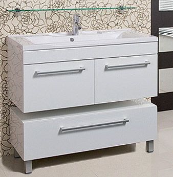 Тумба с раковиной Акватон Мадрид 1A1280K0MA010