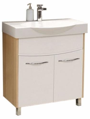 Тумба под раковину Акватон Инфинити 76 Н (1A196701IFSC0) ясень коимбра