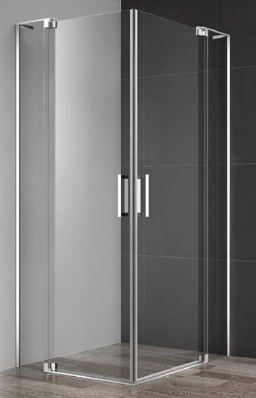 SLIDER-A-2-80/90-BR-Cr Душевой уголок SLIDER-A-2-80/90-BR-Cr Душевой уголок