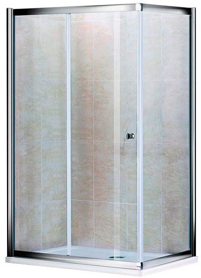 Душевой уголок Cezares Pratico PRATICO-AH-1-100/80-P-Cr