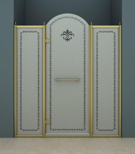 Душевая дверь в нишу Cezares Retro-B-13-150-CP-Cr-L