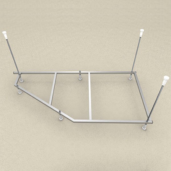 Сборный каркас для ванны Aquatek Дива KAR-0000040