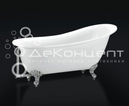 Акриловая ванна BelBagno BB06-1550-BRN