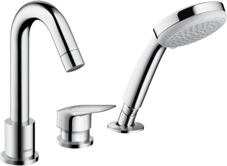 Смеситель Hansgrohe Logis 71313000 на борт ванны