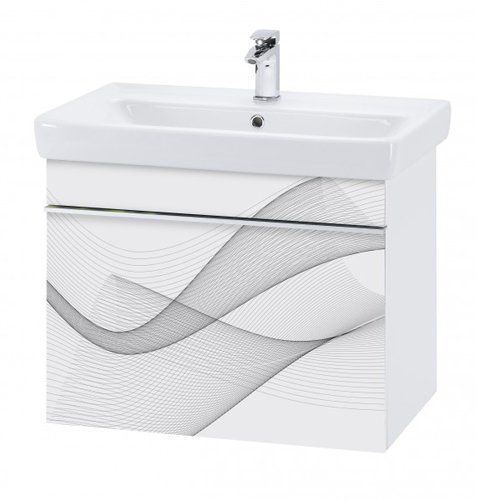 Тумба под раковину Dreja Vision 21576 волна