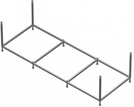 Монтажный набор для ванны Roca Easy ZRU9302907