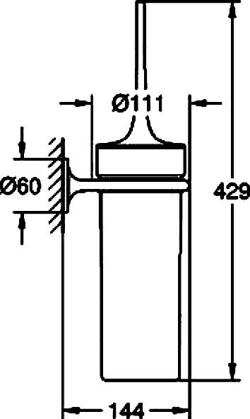 Ершик Grohe Ondus 40380000