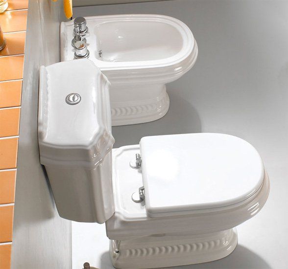 Крышка-сидение Cezares King Palace CZR-163-W-S-Br