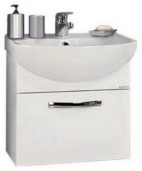 Тумба с раковиной Акватон Ария 65 1A1340K0AA010, белый