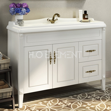 Тумба-умывальник Comforty "Палермо-120" белый с раковиной Comforty 3312