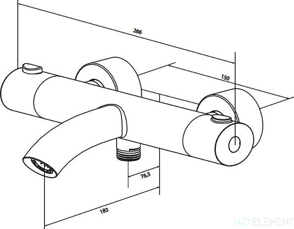 Термостат AM.PM Sense 5 F7550064 для ванны и душа Термостат AM.PM Sense 5 F7550064 для ванны и душа