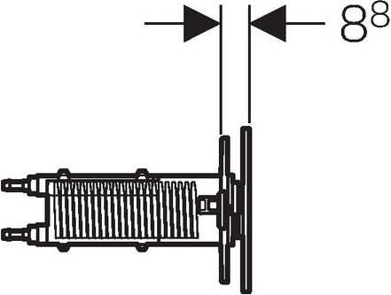 Кнопка смыва Geberit Sigma 70 115.635.SJ.1 черная