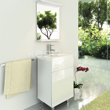 Тумба-умывальник Comforty "Астра-50" белый с раковиной "Ringo50 F01" УП/"Next 50"