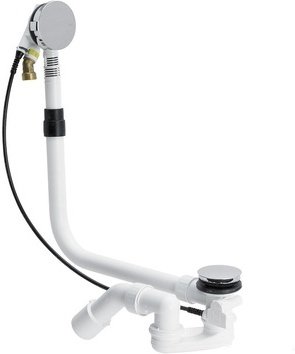 Слив-перелив Viega Multiplex Trio 616160 727741 полуавтомат с наливом Хром