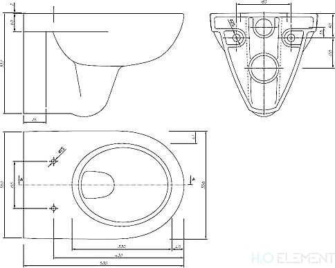 Унитаз подвесной IFO Special RP731300200