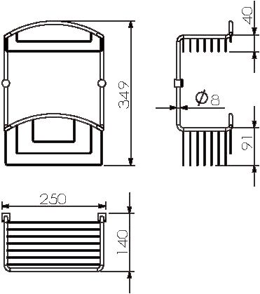 Полка Langberger 10860H