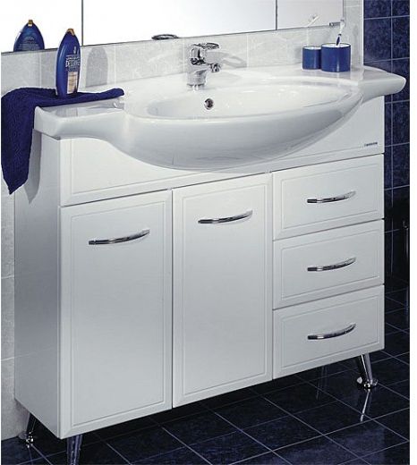 Тумба под раковину Акватон Эмили 1A032001EM010, цвет Белый