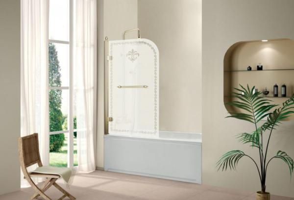 Душевая шторка Cezares Retro RETRO-V-1-80/145-CP-Cr-R