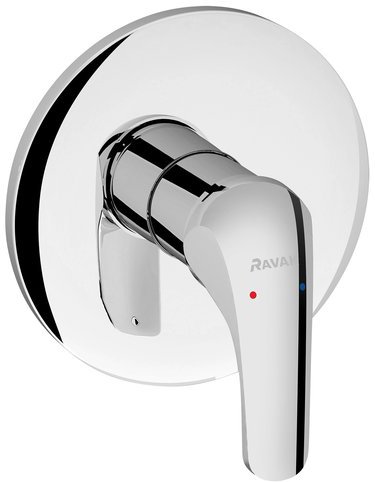 Смеситель Ravak Rosa RS 062.00 С ВНУТРЕННЕЙ ЧАСТЬЮ, для душа