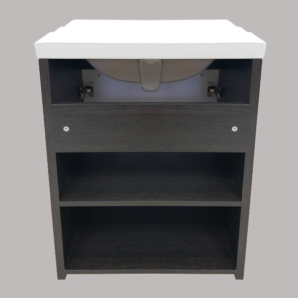 Тумба-умывальник Comforty "Барселона-60" венге с раковиной Comforty XD-F60