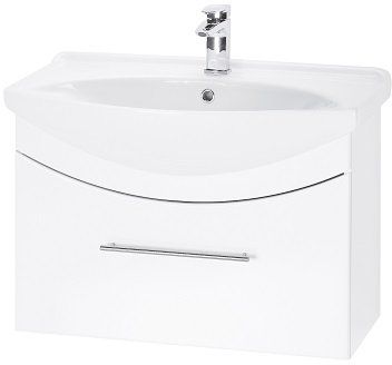 Тумба под раковину Dreja Wind 50613 белая