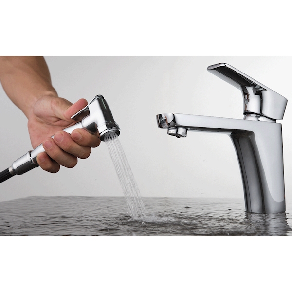 Смеситель для раковины с гигиеническим душем D&K Berlin Freie (DA1432601)