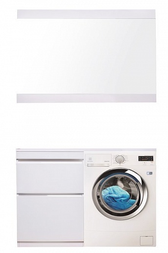 Зеркало Style Line, "Даллас 130", Люкс белое, СС-00000581 Зеркало Style Line, "Даллас 130", Люкс белое, СС-00000581